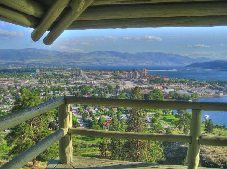 Kelowna from Knox Mountain