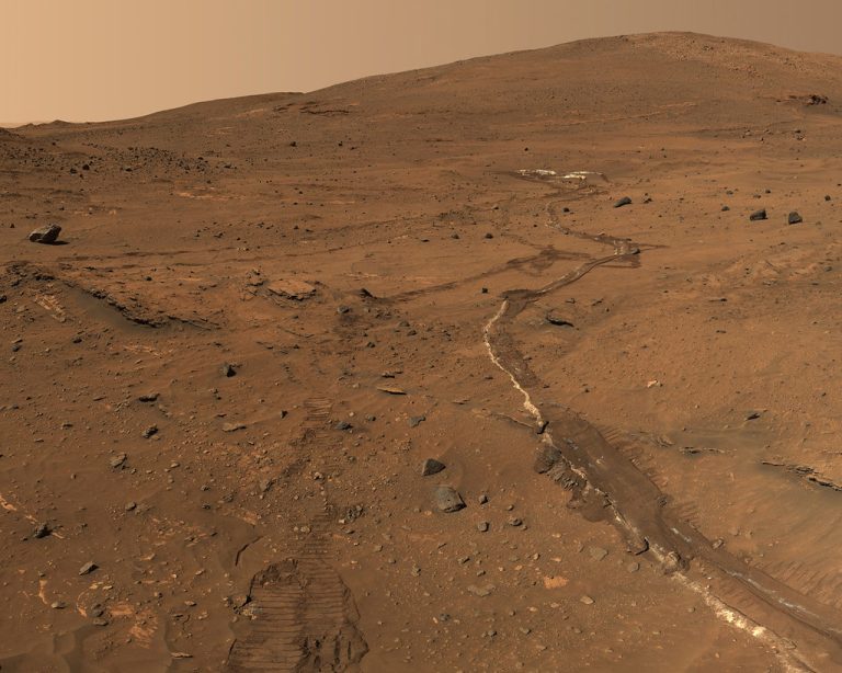 Mars Rover Tracks