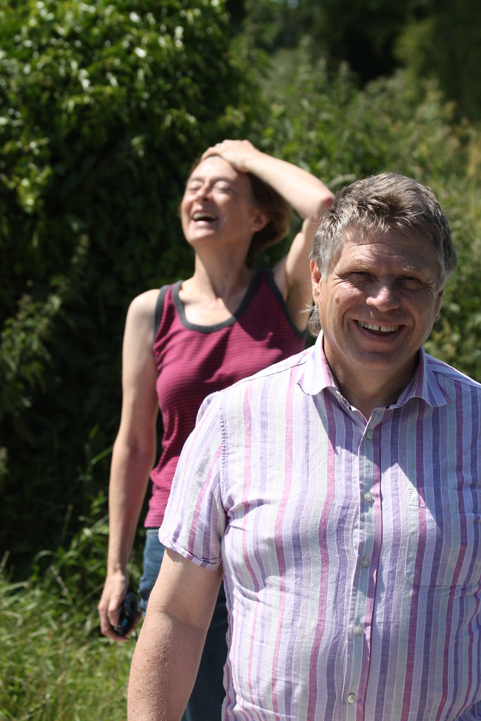Alfriston with Jeff & Sue - June 2012 - Candid Portrait