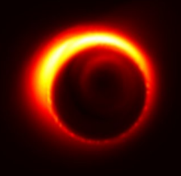 Sagittarius A* black hole simulation