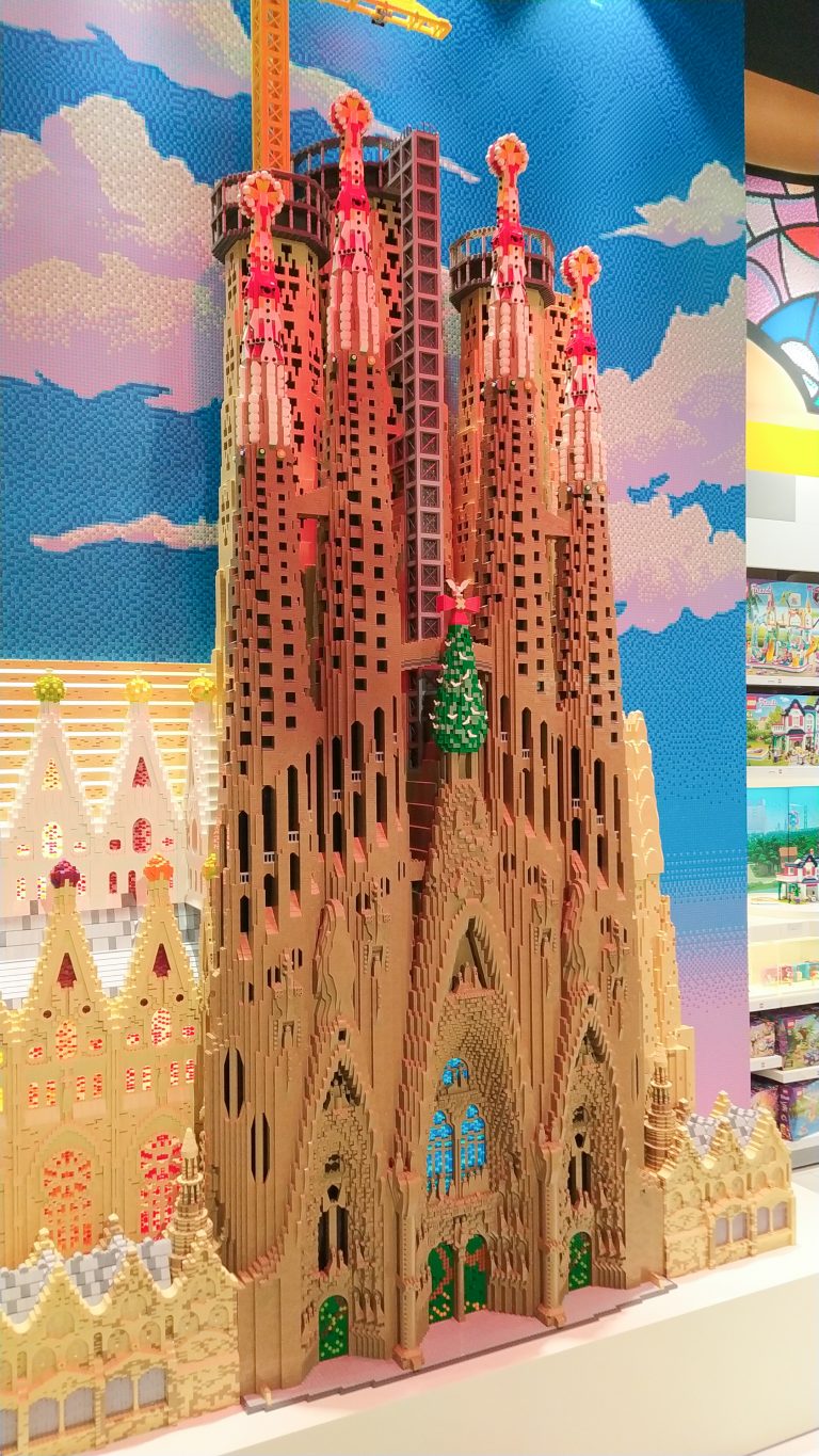 Tienda Lego de Barcelona - Sagrada Familia Lego