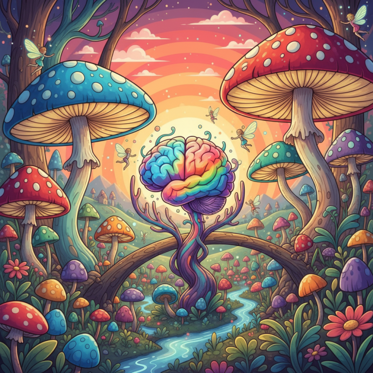 Magic mushrooms may alter the brain long term