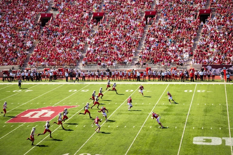 American Football Stadium crowd, location